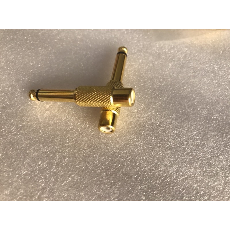 Jack chuyển 6 ly ra AV vàng gold Đỉnh - Jack 6ly sịn sang Hoa sen Nhập Taiwan
