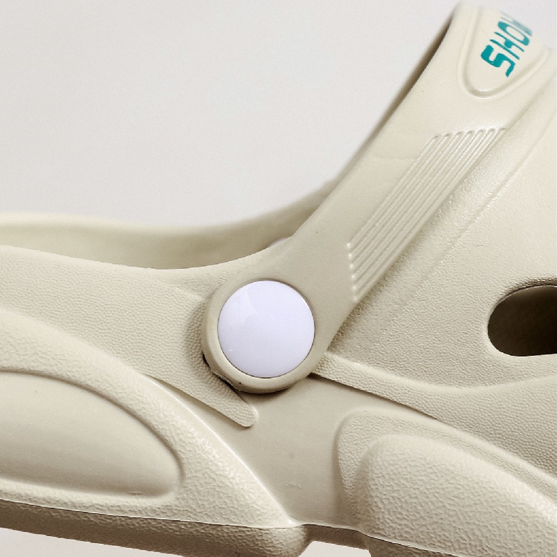 Sticker crocs Shoe Decoration for crocs đế caoDép Crocs Chống Trượt Thiết Kế Đục Lỗ Thời Trang Đi Biển Cho Nữ