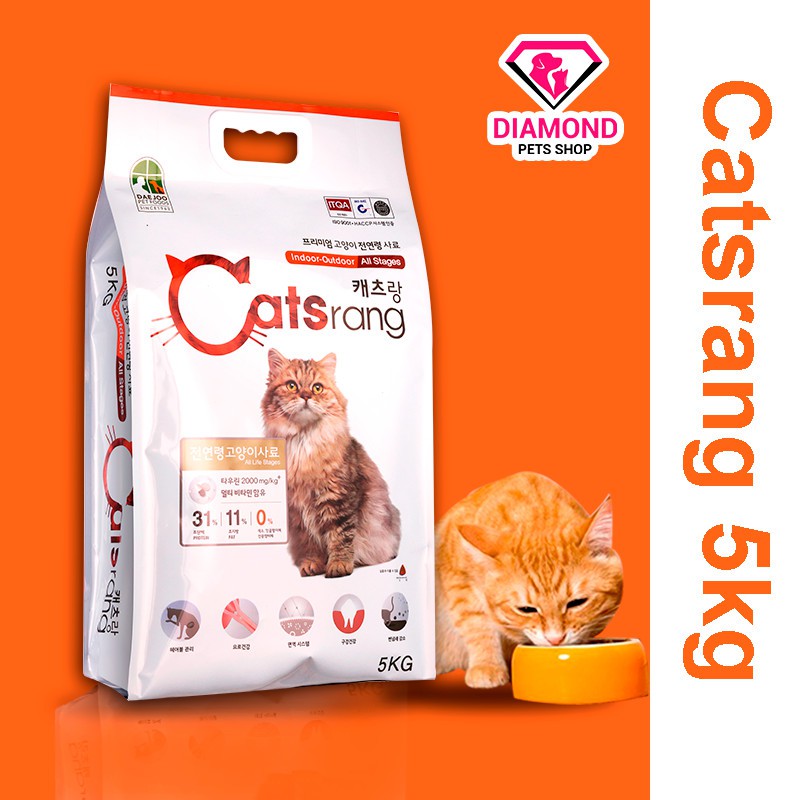 Thức ăn cho mèo Catsrang 5kg