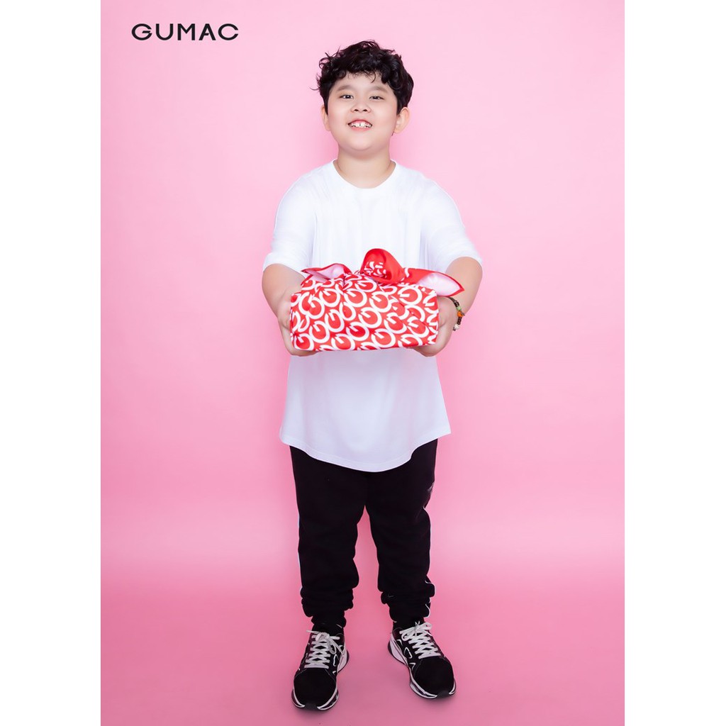 Áo thun cotton dáng Unisex in cá GUMAC đủ màu phom rộng, tay lỡ ATB1194