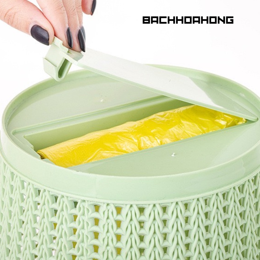 THÙNG RÁC THÔNG MINH CÓ KHE TỰ ĐỘNG THAY TÚI