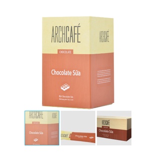 [Nhập SRAPR164 giảm 50% tối đa 20K] ( Achcafe ) Chocolate Sữa - Choco Cacao hoà tan (hộp 12 gói x 20g)