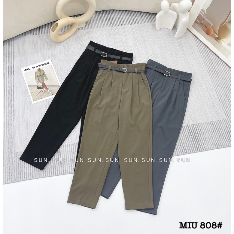 Quần baggy 808 tặng đai