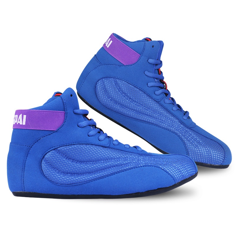 Giày Bốt Boxing Thoáng Khí Trọng Lượng Nhẹ Chống Trượt Cho Nam Nữ Size 35-46 Mới