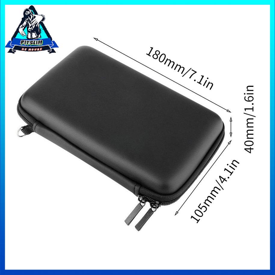 Túi đựng túi đựng cứng EVA Skin Black Cool dành cho Nintendo 3DS LL [8/19]