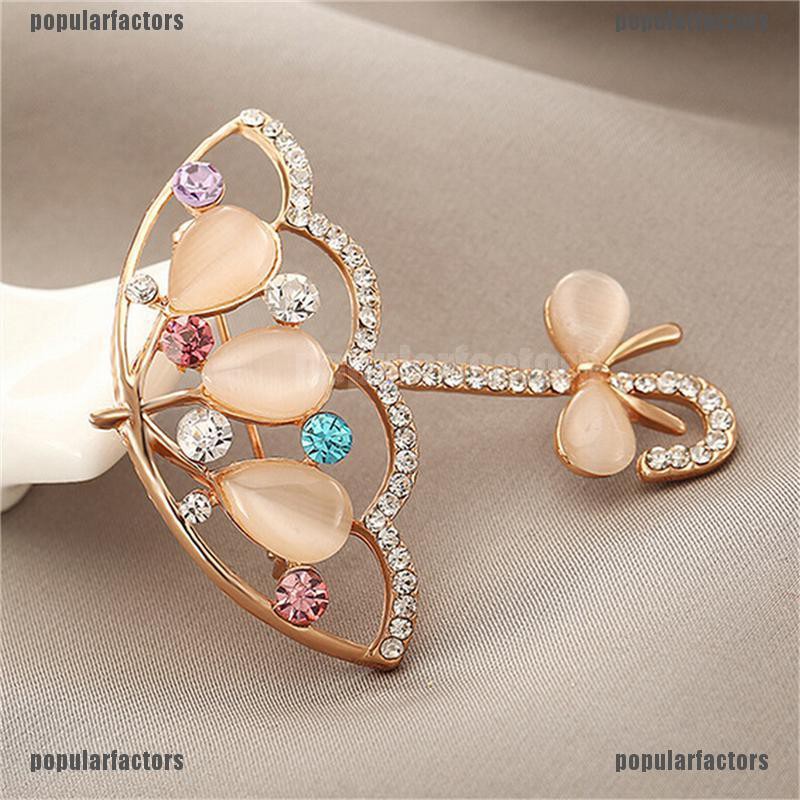 Ghim Cài Áo Hình Dù Dễ Thương Phong Cách Hàn Quốc Cho Nữ