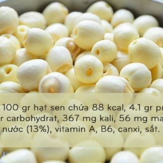 Hạt sen trắng Hưng Yên loại 1