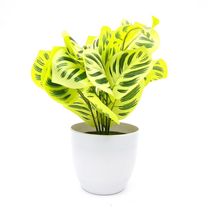 Chậu Cây Cảnh Giả Bằng Nhựa Dùng Trang Trí Phòng Khách