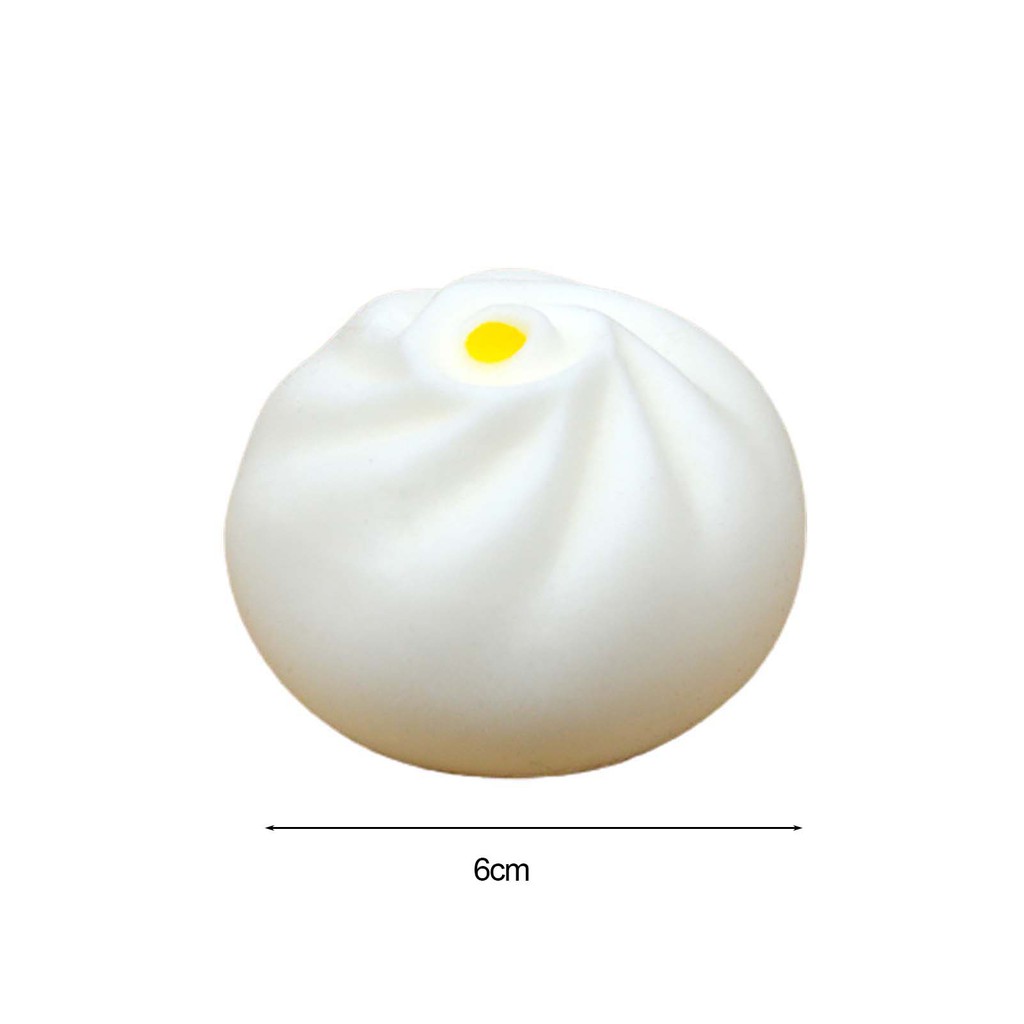 Đồ Chơi Bóp Giúp Giảm Căng Thẳng Hình Bánh Bao Dễ Thương