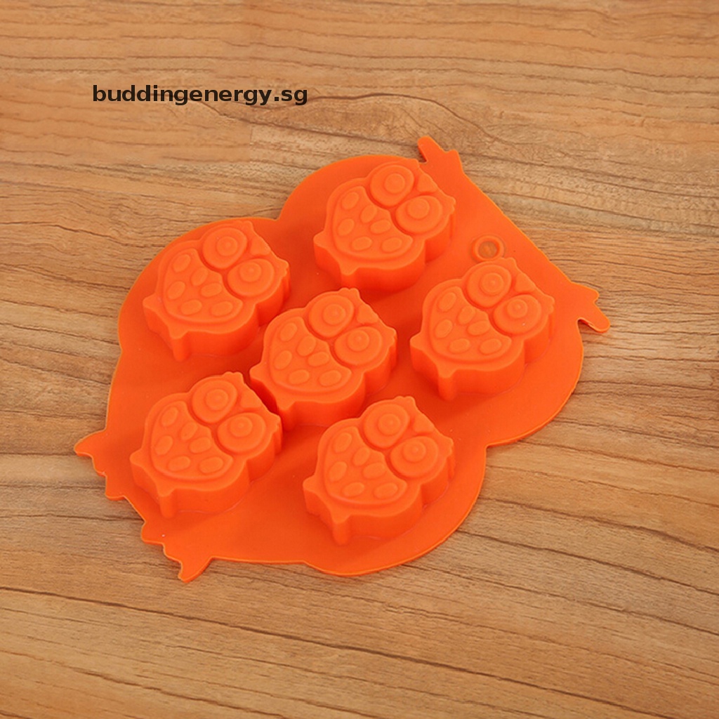 Khuôn Silicone Tạo Hình Chim Cú Làm Bánh Kẹo Tiện Dụng