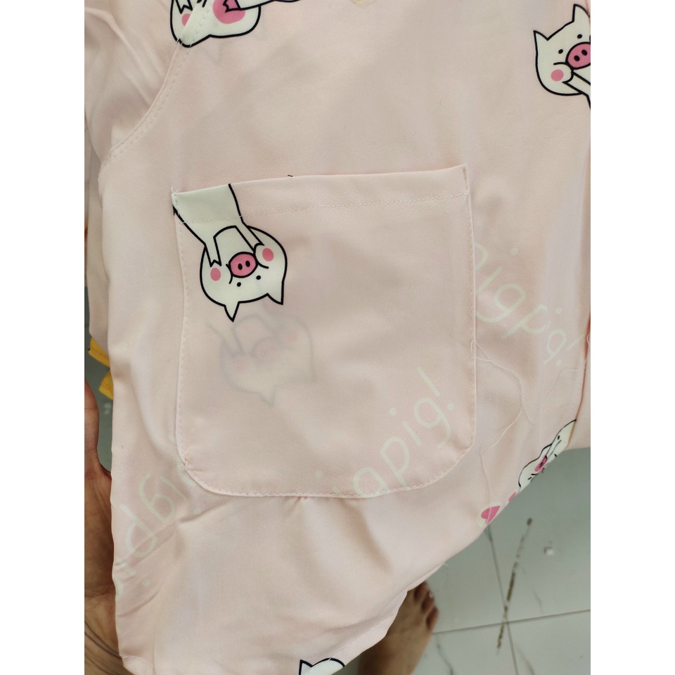 Bộ đồ bầu dài tay M372 chất cotton sữa freesize từ 45 đến 70kg