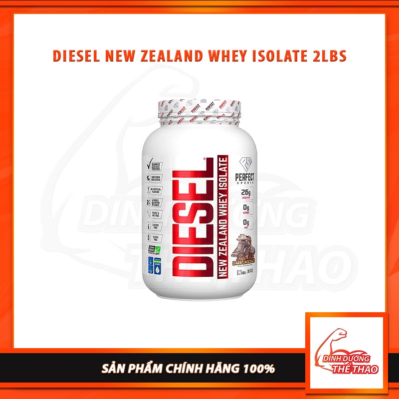 Diesel New Zealand Whey Isolate 2Lbs Sữa Dinh Dưỡng Tăng Cơ Nhanh Cho