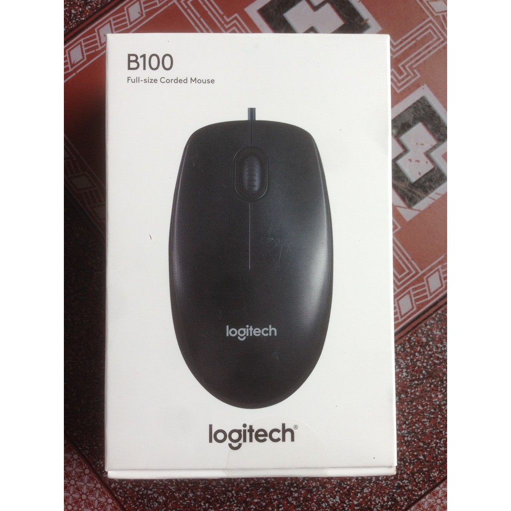 Chuột dây Logitech B100