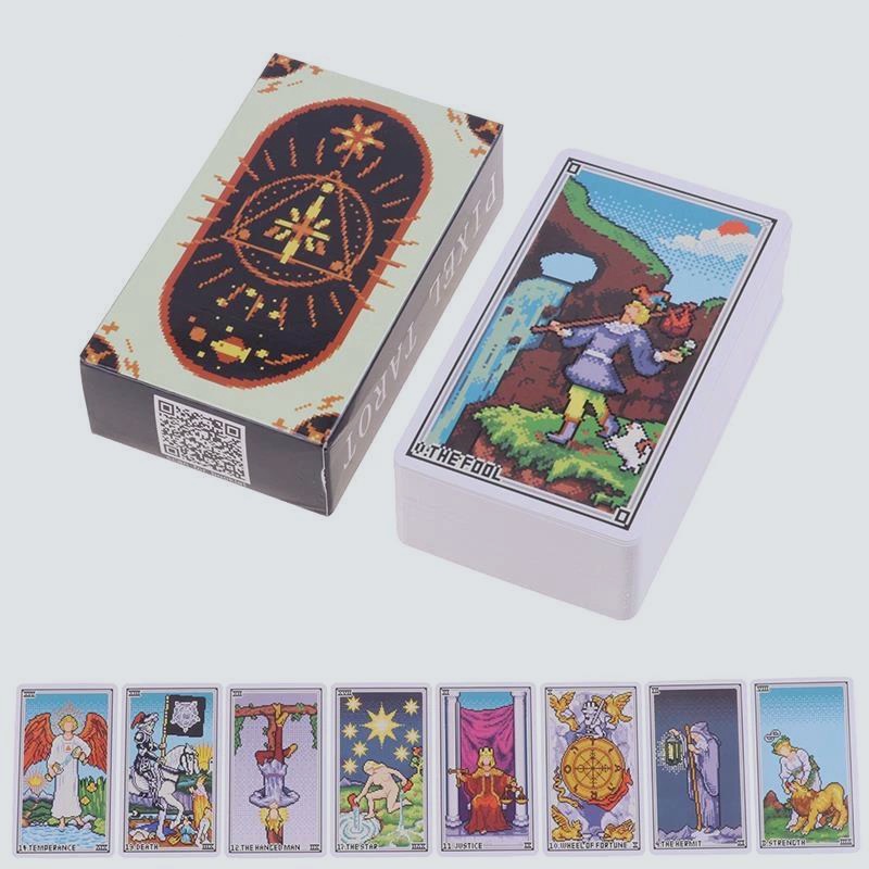 Pixel Tarot Deck Cards Games