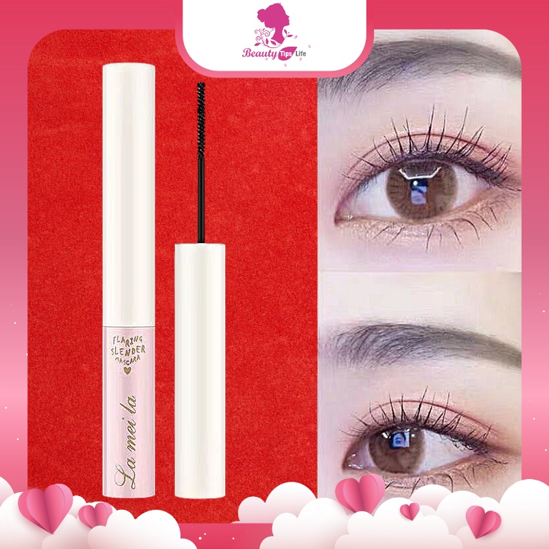 Mascara siêu mảnh tơi mi Lameila Skinny Microcara vỏ hồng Senabeauty | WebRaoVat - webraovat.net.vn