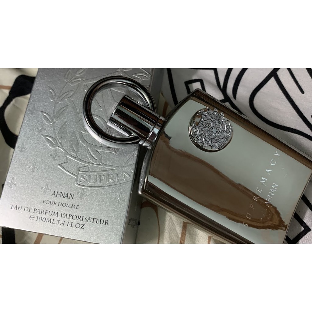 [Chính Hãng] Nước Hoa Nam Supremacy Silver AFNAN EDP full 100ml - 10ml [Adinistore] | Thế Giới Skin Care