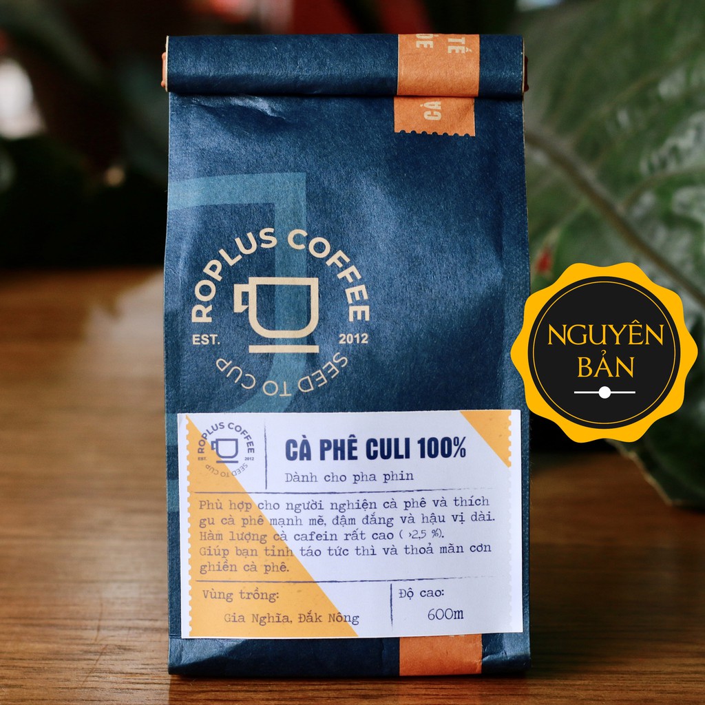[Mã GROXUAN1 giảm 8% đơn 150K] Cà phê Culi nguyên chất 100% pha phin,pha máy đậm đắng từ ROPLUS COFFEE