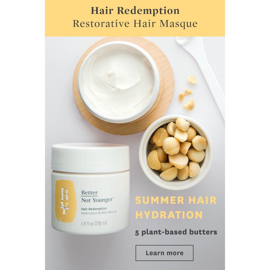 Better Not Younger ✨ Mặt nạ dưỡng tóc Hair Redemption Butter Masque