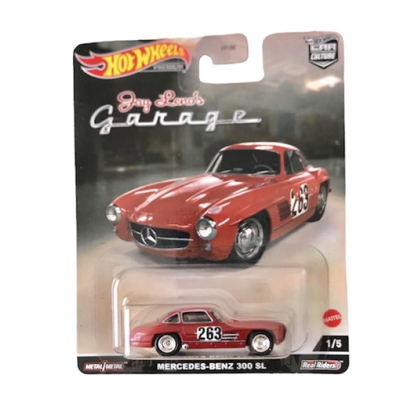 Hot Wheels Jay Leno 's Garage Premium Mercedes-Benz 300 SL