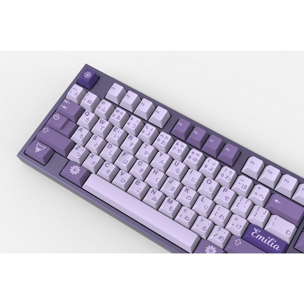 Bộ keycap GMK Frost Witch Keycaps Cherry Profile PBT DYE-SUB TÔNG MÀU TÍM SIÊU ĐẸP CHO BÀN PHÍM CƠ