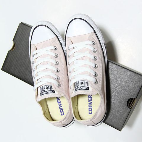 Giày Converse chính hãng Pastel classic thấp cổ vải hồng CTVH18