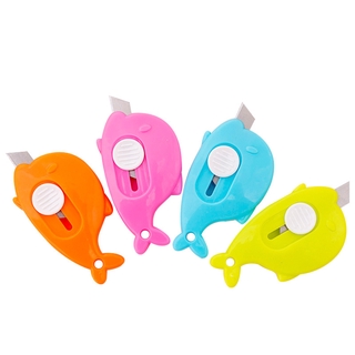 1 Dao Cắt Giấy Mini Bằng Nhựa Dễ Thương