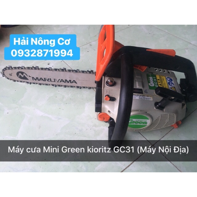 Máy Cưa Xích Mini Green GC31 ( Máy Bãi Nhật 90%)