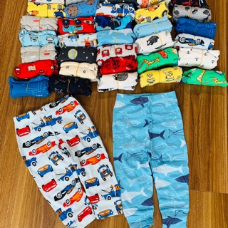 Combo 5 quần bozip dài cho bé trai gái