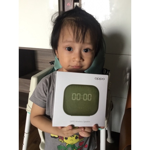 Loa Bluetooth Oppo Wireless Speaker (Xanh lá) - Nhỏ gọn, thời trang, Tích hợp mặt đồng hồ báo thức