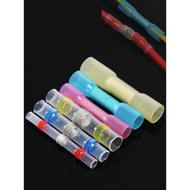 10 cút nối dây điện co hàn tự nhiệt SST và co hàn chống thấm BHT dùng cho dây 0.25-6mm2