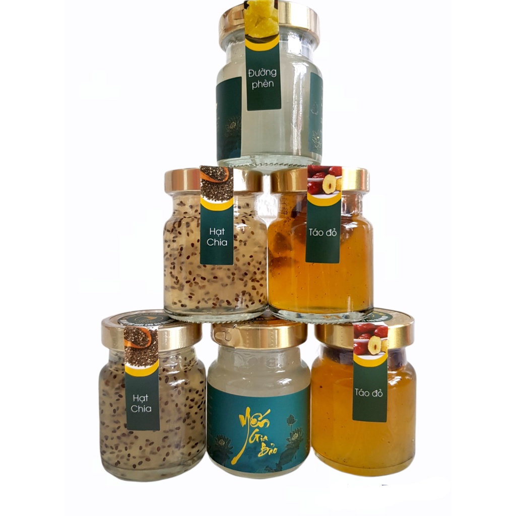 Yến gia bảo - Tam vị - Nước yến chưng 30% yến tươi cao cấp