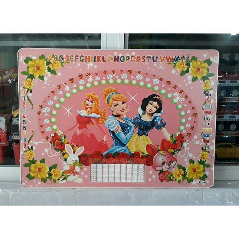 Bàn gấp Học Sinh kích thước 40x60 - Có số Chữ cái Bảng cửu chương