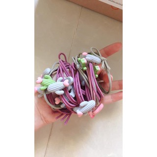 cột tóc hình thú