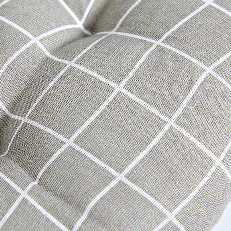 PVN39342 Đệm Ngồi Bệt Size Lớn Thêu Vi Tính, đệm lót ghế Vuông (Bông Trắng Cực Êm) Giá Rẻ