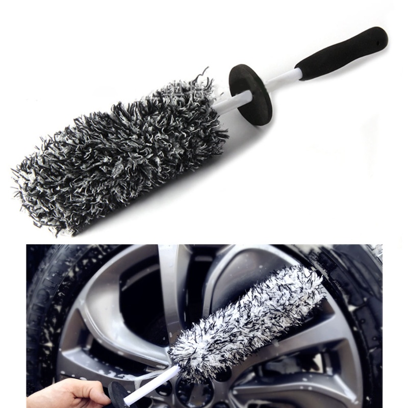 Cọ Vệ Sinh Bánh Xe Hơi Bằng Sợi Micro Tiện Dụng Chất Lượng Cao