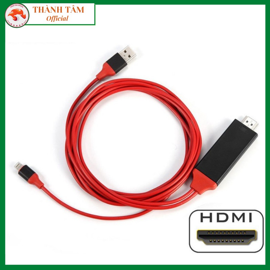 Cáp HDMI Kết nối Iphone với Tivi Chính Hãng