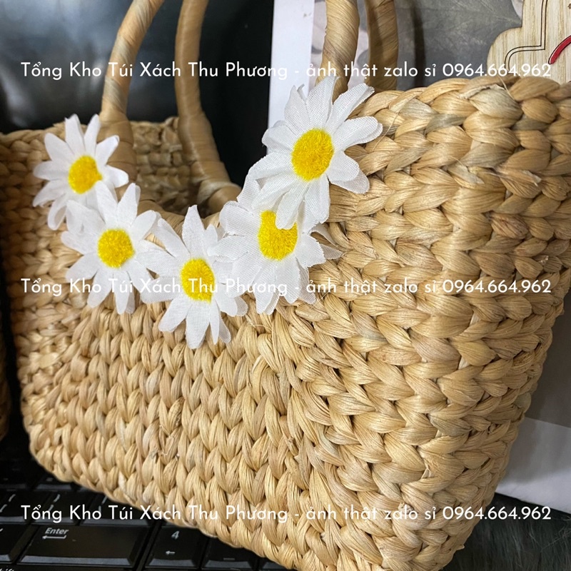 Túi cói đi biển, đi du lịch chất liệu tự nhiên chụp hình sống ảo bao xinh cho các nàng (xả lỗ)