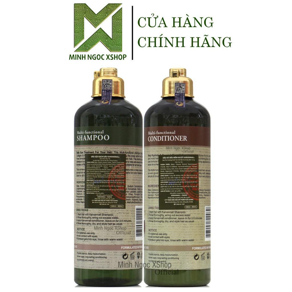 Dầu gội xả ngăn ngừa gàu và rụng tóc Karvannall 500ML