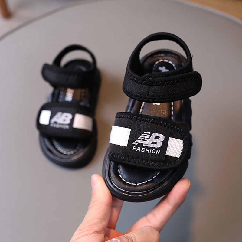 Sandal Thể Thao Siêu Nhẹ Quai Ngang Đế Êm Phong Cách Thời Trang Cá Tính Cho Bé