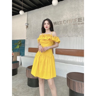 Fawa - Đầm Bèo Rớt Vai - CM001