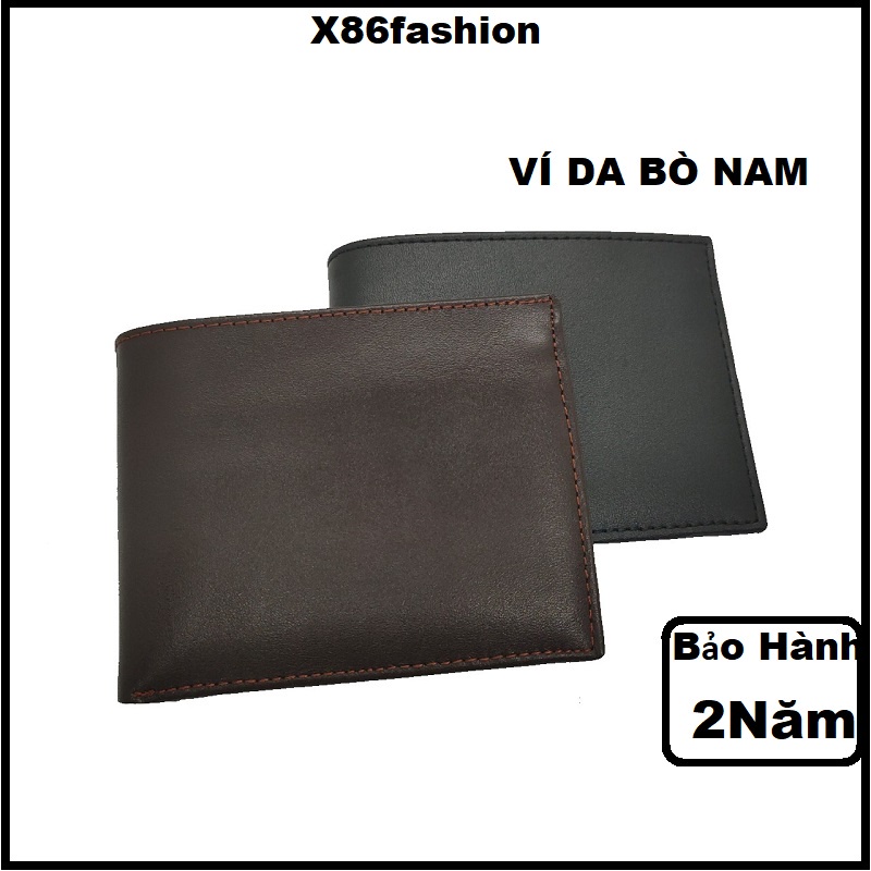 Ví nam da bò cao cấp size vừa gọn  (BH- 2 NĂM)