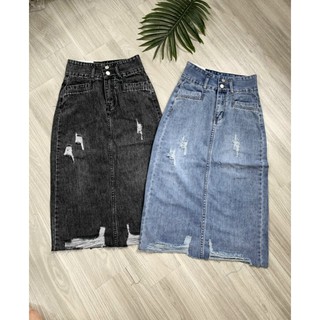 Chân váy bò dài shop sun soc
