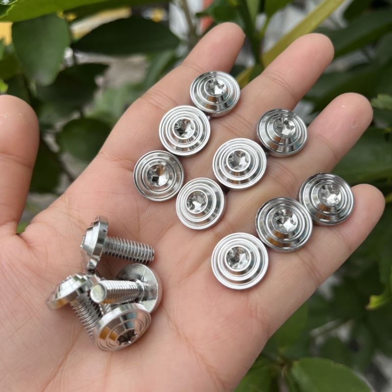 Ốc áo Honda - Ya 6li inox304 )