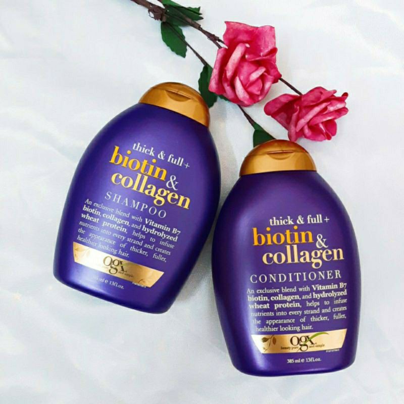 Dầu gội xả Biotin Collagen Thick & full ❤ Chính hãng ❤ Chống rụng tóc