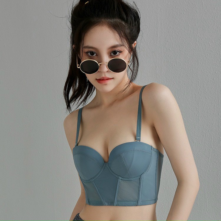 A78 Áo Bra Định Hình KATHY BRA Kiểu Dáng Corset 2 Dây Đệm Vừa Nâng Ngực Có Gọng Mix Đồ Siêu Xinh