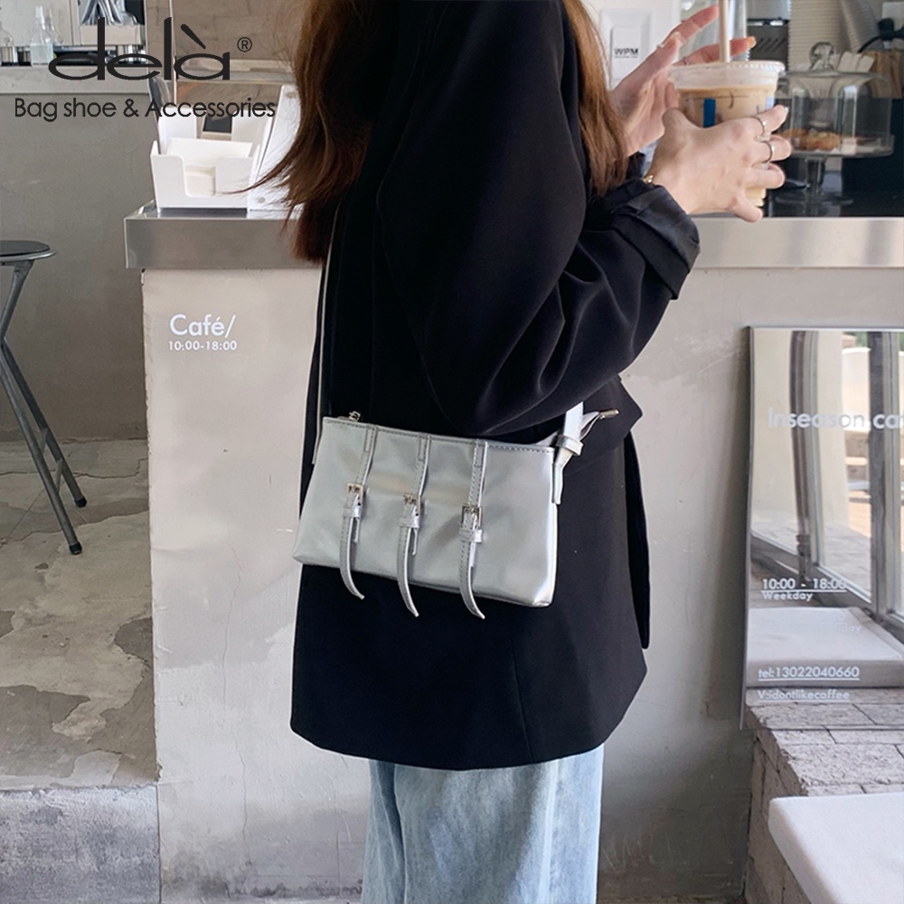 Dela Túi Đeo Chéo Phong Cách Hàn Quốc Mới Cho Nữ