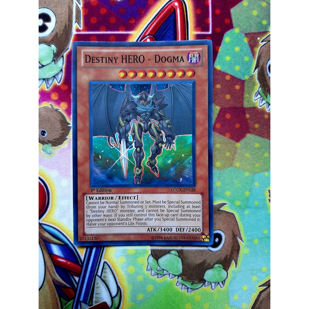 Thẻ Bài Yugioh Mint90 Monster Destiny Hero - Dogma  - Super Rare