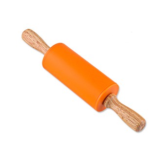 Cây cán bột silicon cán gỗ