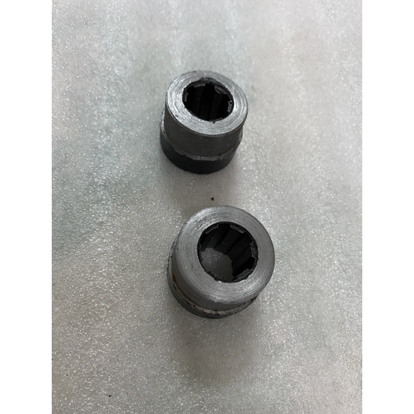 Đôi Then trượt,lỗ 6 răng cốt 19li,đầu tiện lắp ống phi 38
