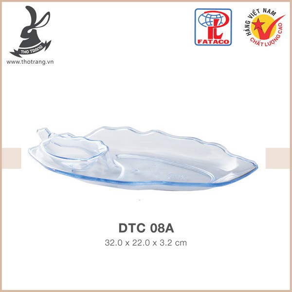 Dĩa Trái Cây DTC-8A Nhựa Trong Acrylic Cao Cấp Fataco Việt Nam - Hot